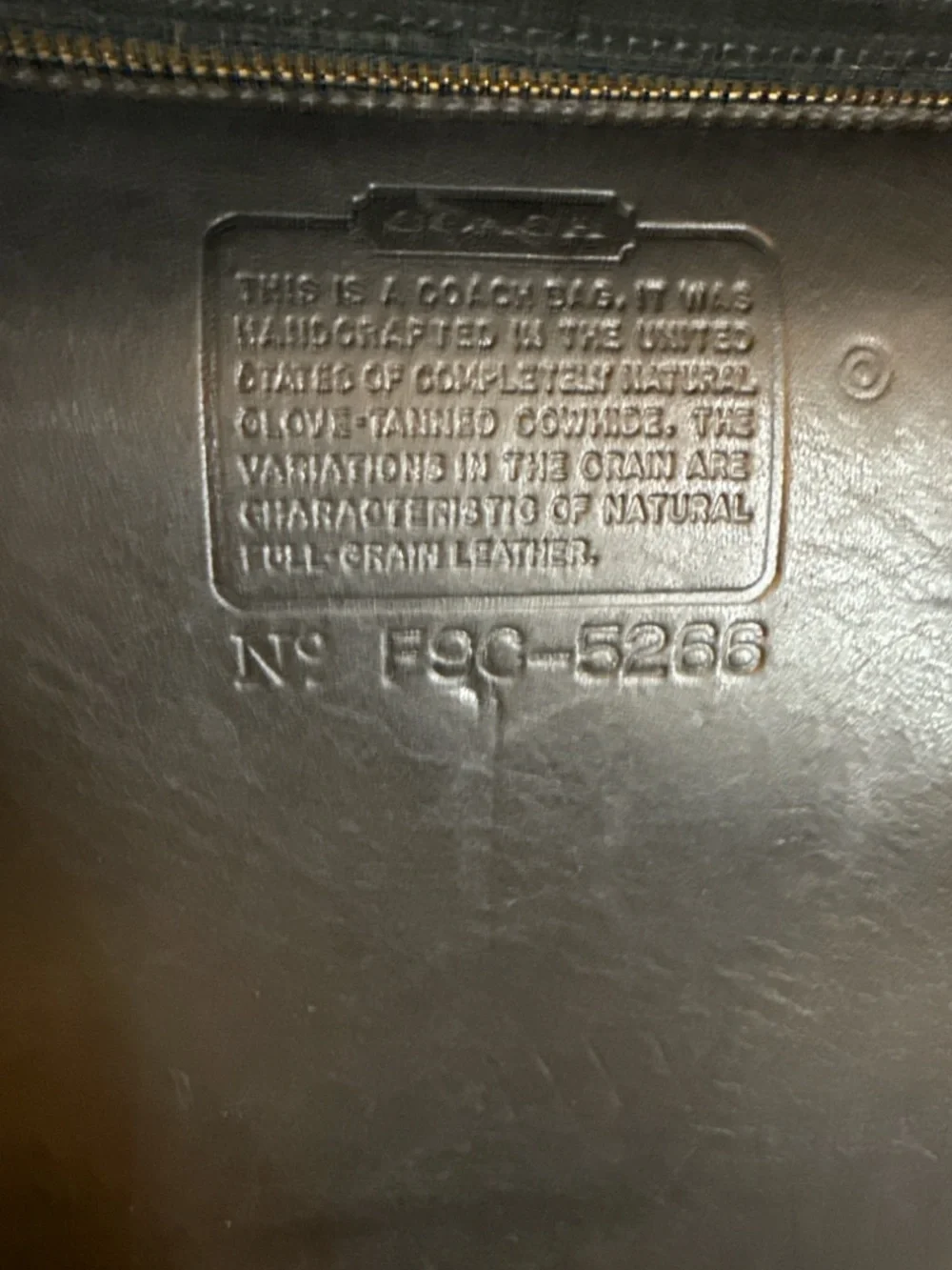 Coach Beekman 5266 Black Leather Briefcase Shoulder Bag - Picture 2 of 15